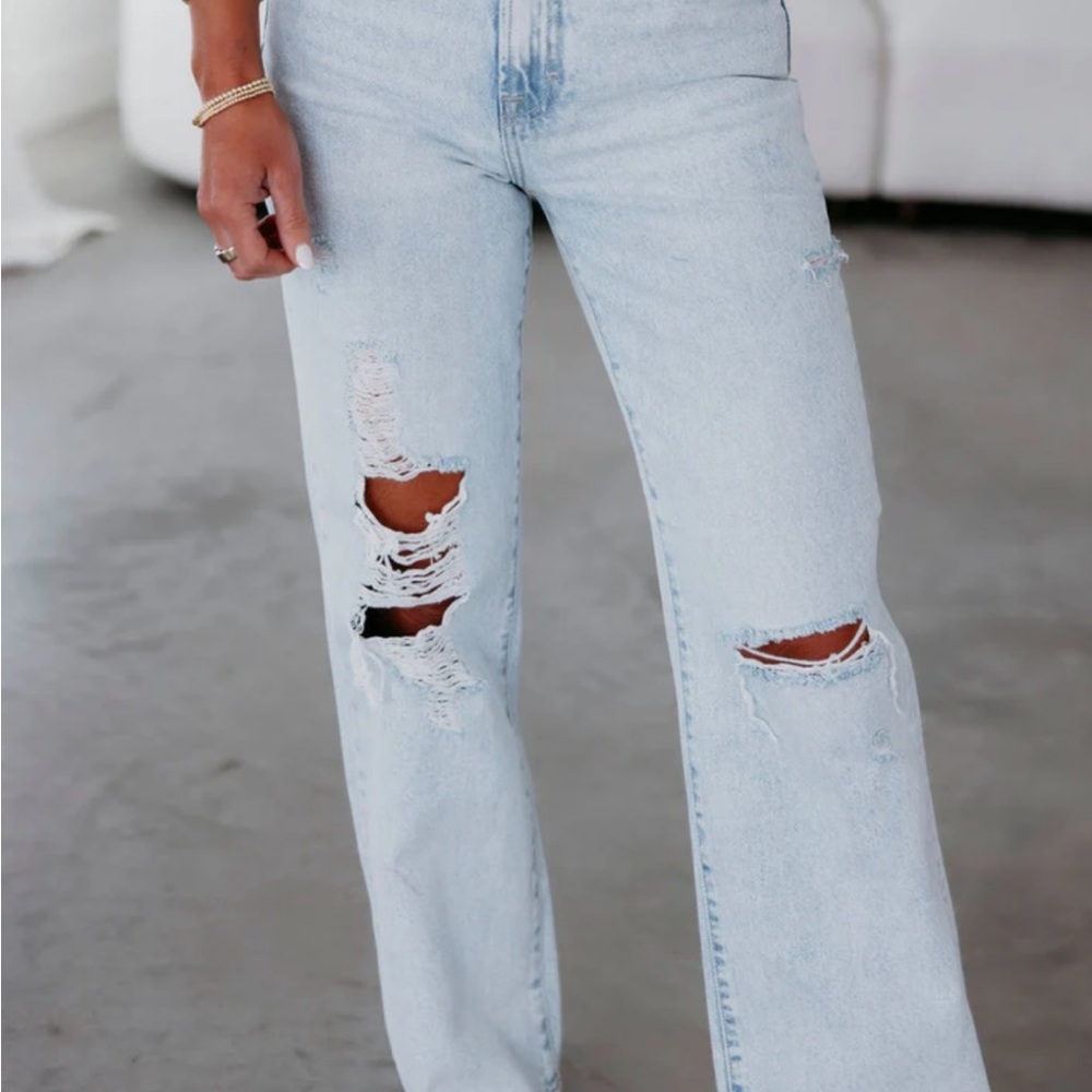 Hidden Distressed Light Blue Women's Jeans new with tags